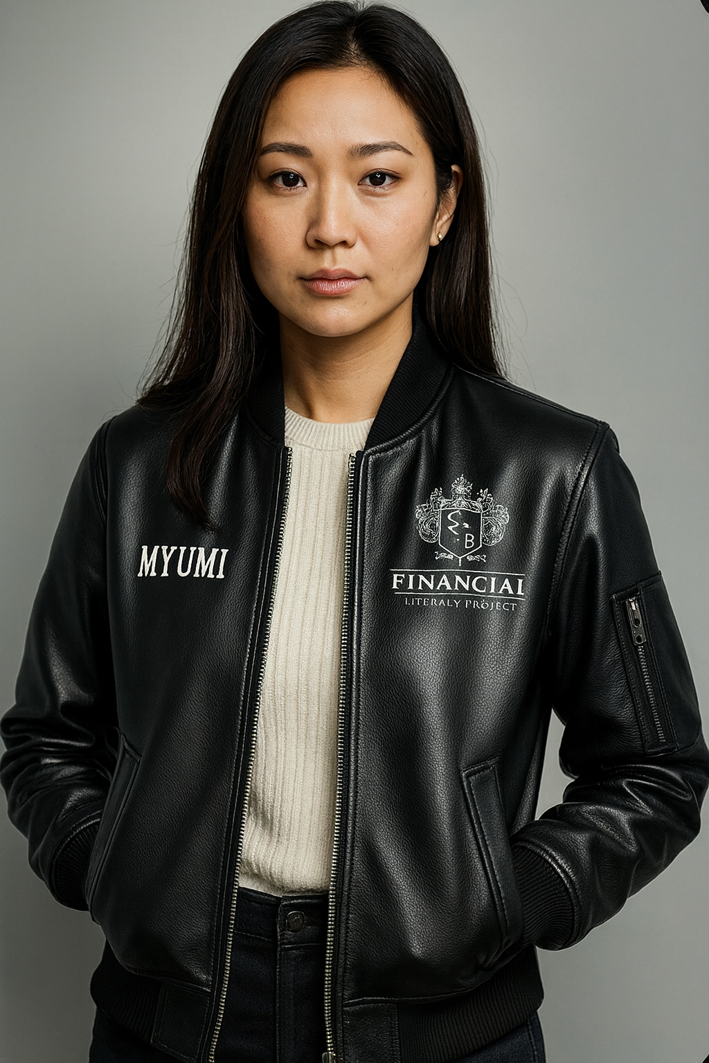 Black Leather Jacket - Image 3