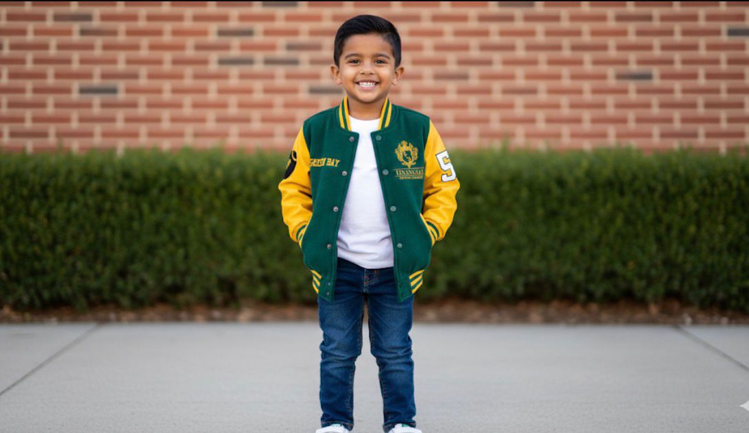 Children's Letterman Jackets - All Wool - Image 8