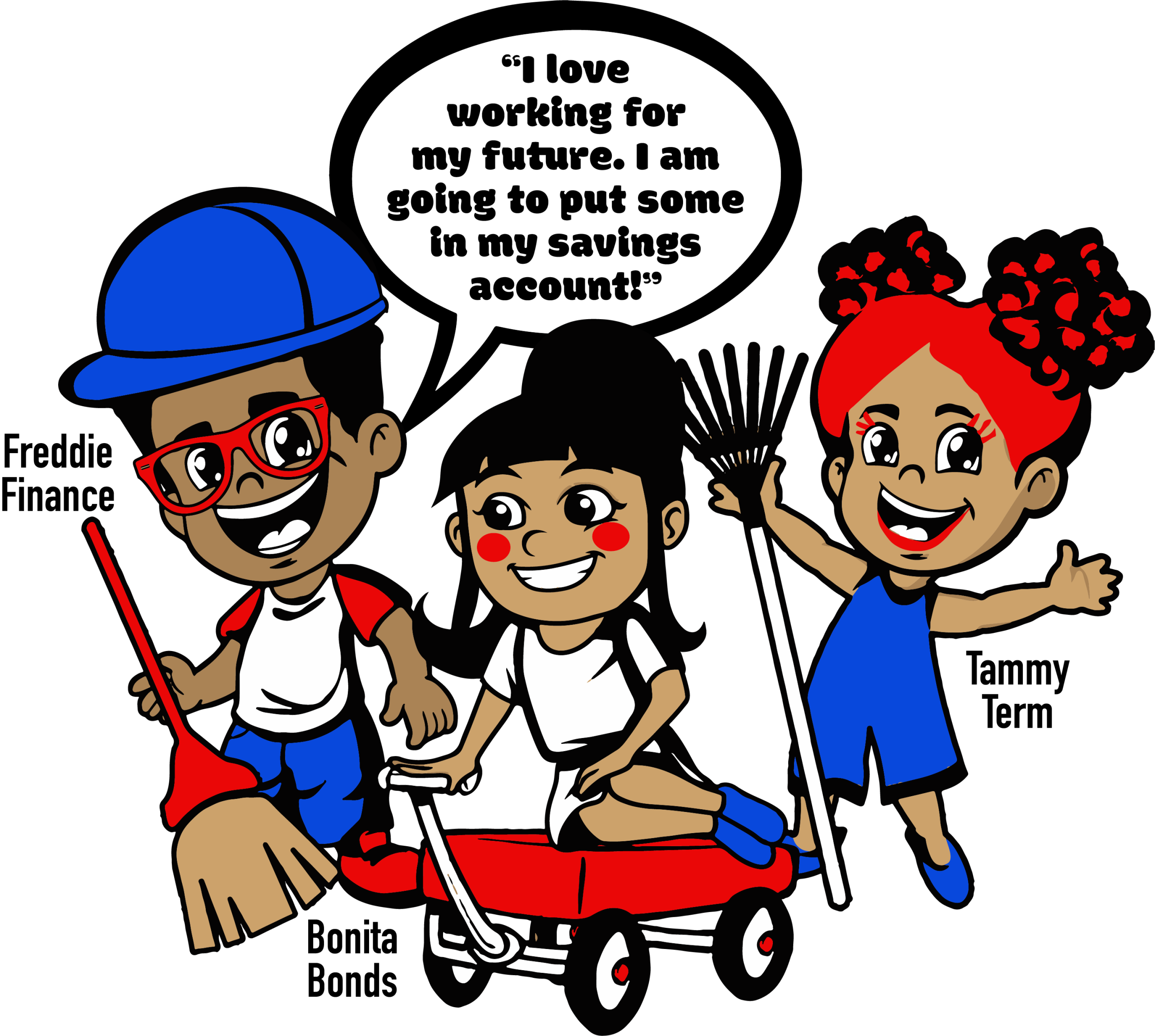 I Love Working For My Future - Heat Transfer