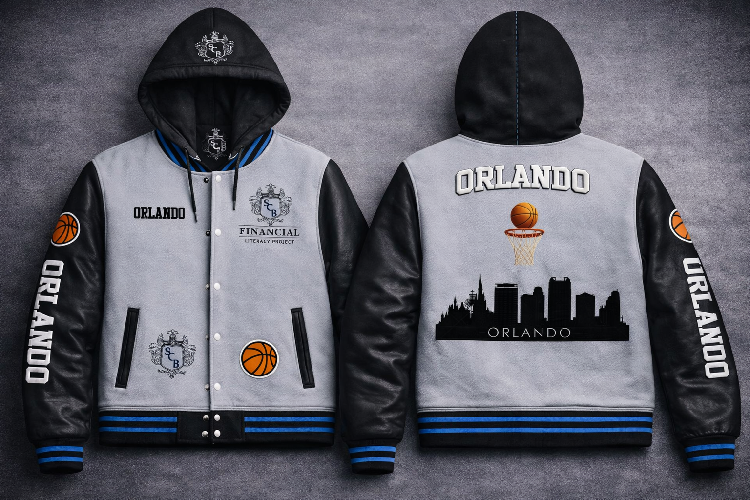 Heirloom Varsity Hoodie Wool and Leather Jackets - Image 27