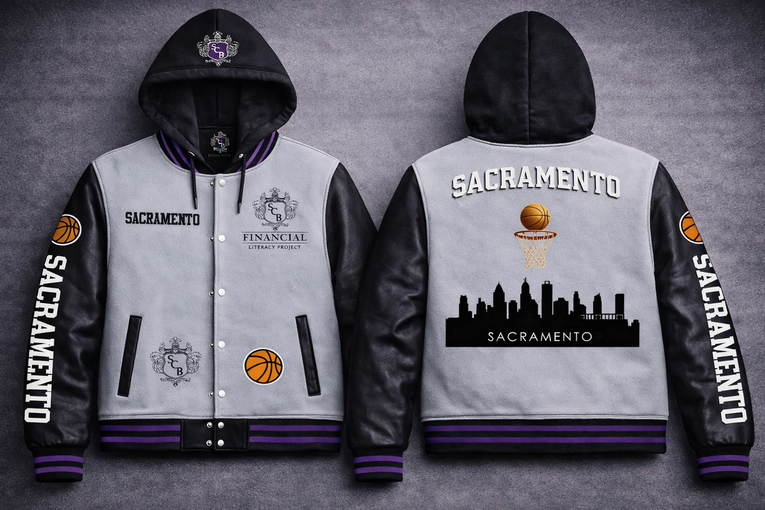 Heirloom Varsity Hoodie Wool and Leather Jackets - Image 24