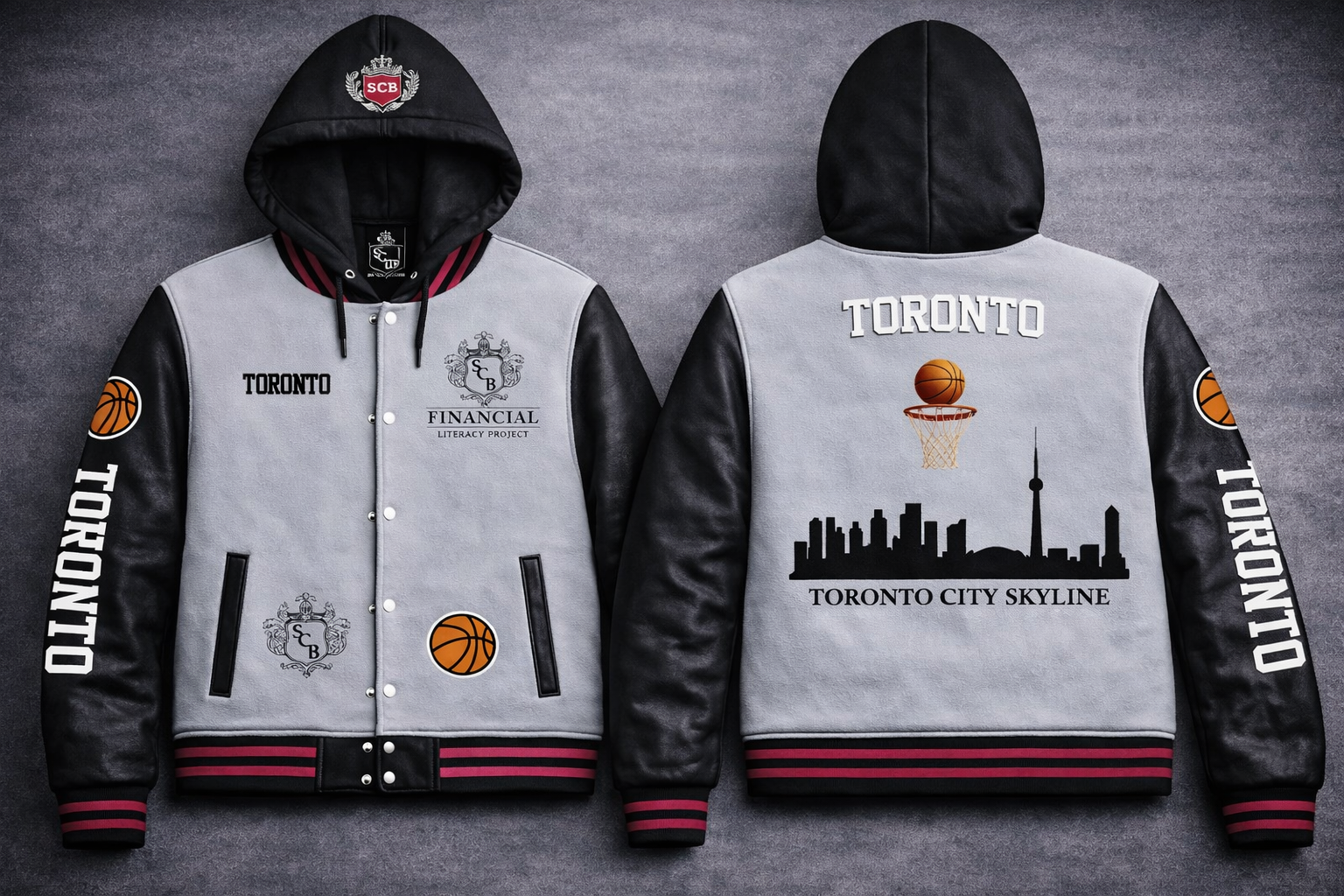 Heirloom Varsity Hoodie Wool and Leather Jackets - Image 22