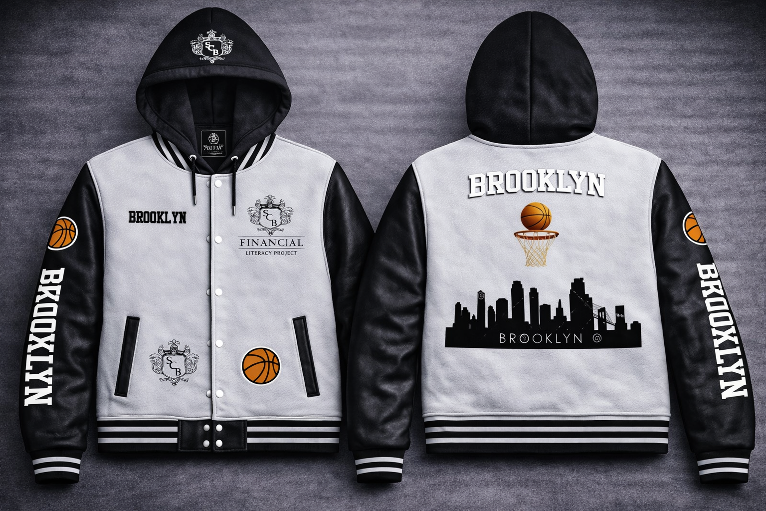 Heirloom Varsity Hoodie Wool and Leather Jackets - Image 20