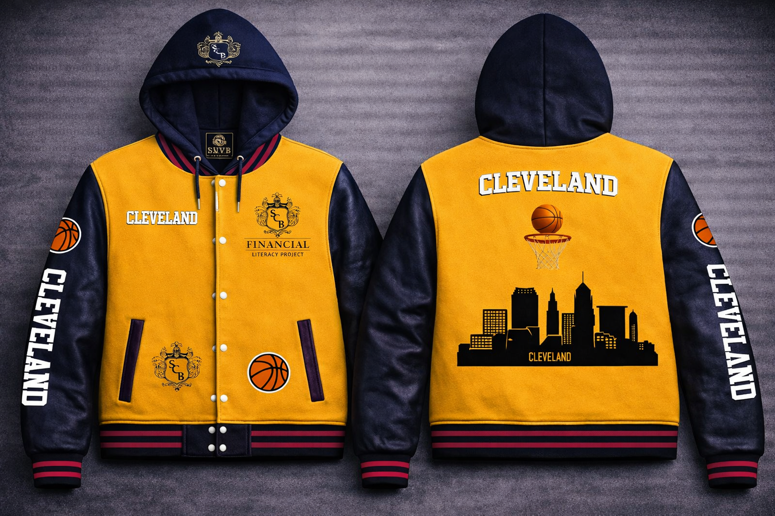 Heirloom Varsity Hoodie Wool and Leather Jackets - Image 19