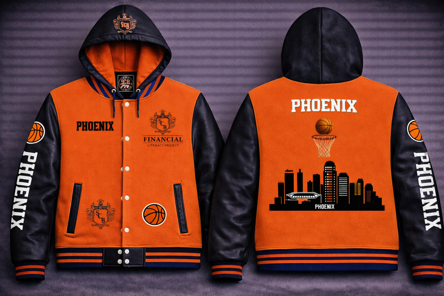 Heirloom Varsity Hoodie Wool and Leather Jackets - Image 10