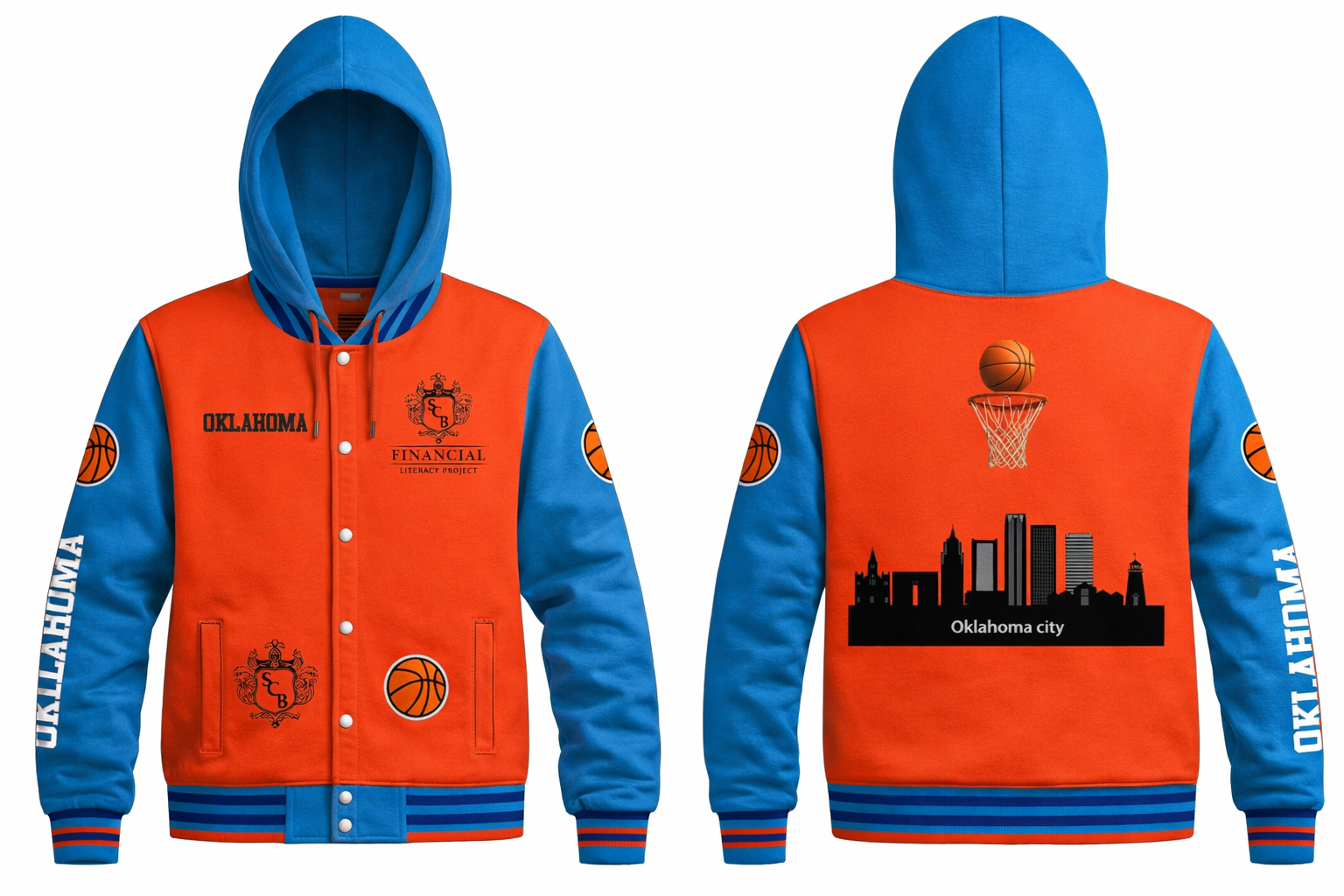 Heirloom Varsity Hoodie Wool and Leather Jackets - Image 8